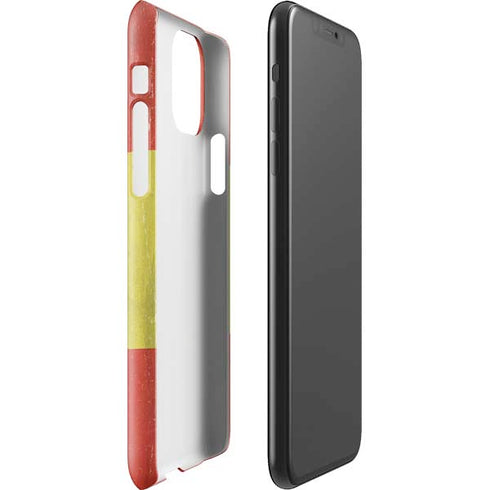 Spain Flag Distressed iPhone 11 Pro Max Lite Case